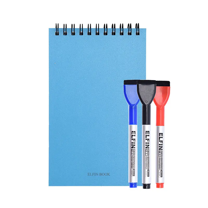 Elfinbook многоразовые Eraserable Smart Mini записная книжка записка Блокнот приложением с 3
