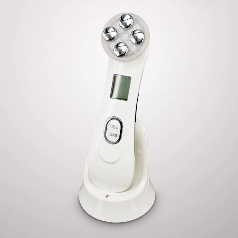 5In1 rf EMS ионный мезотерапия Электропорация уход за кожей лица Красота ручка Радио