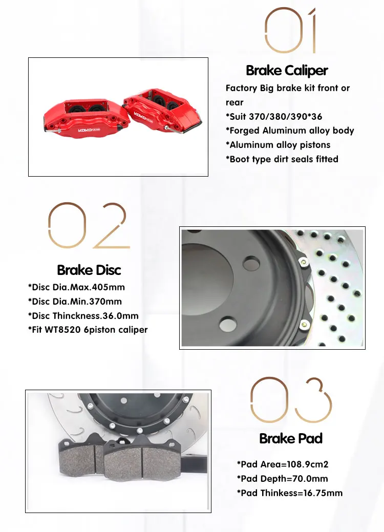 KOKO Racing WT7600 красный цвет тормозной линии, braket суппорт центр концентратор Pcd 4x100 16 обод колеса 300 мм диск для honda jazz GK5