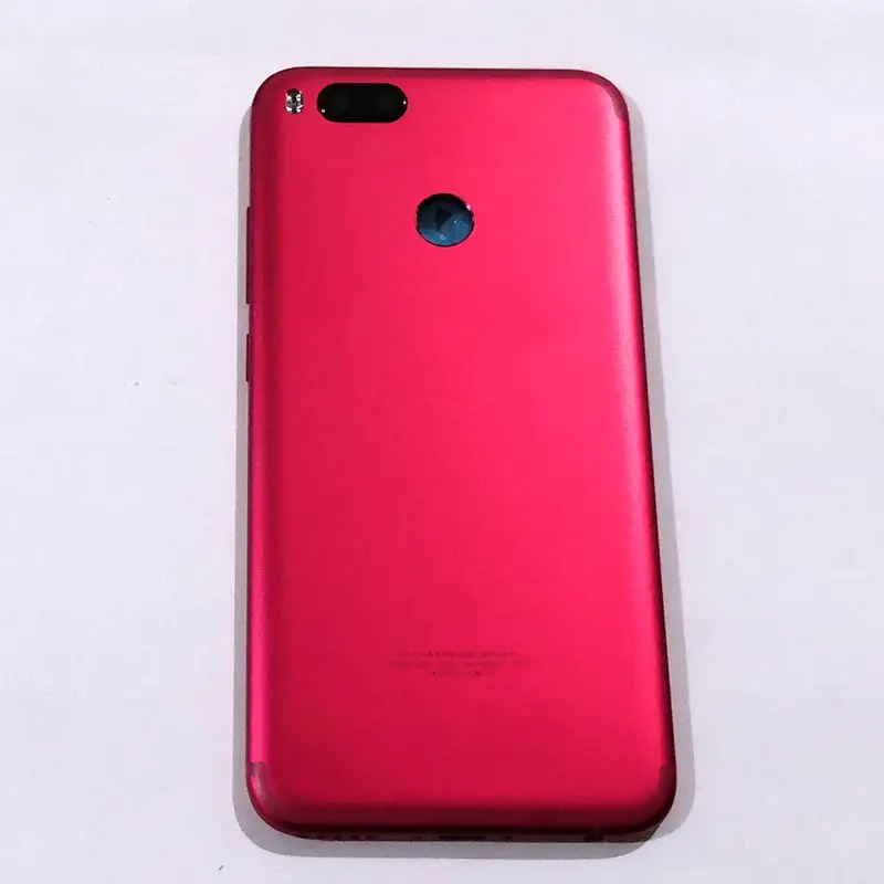 Крышка батарейного отсека для xiaomi Mi A1 задняя крышка корпуса mi 5X рамка Стеклянные