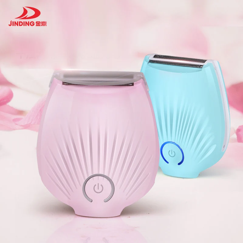 JD электрическая Водонепроницаемая мини Женская бритва женское удаление волос на