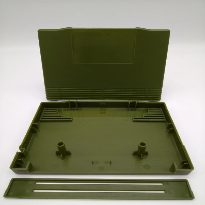 PLASTIC SHELL CART GREEN COLOR FOR NEO GEO AES CONVERSION |