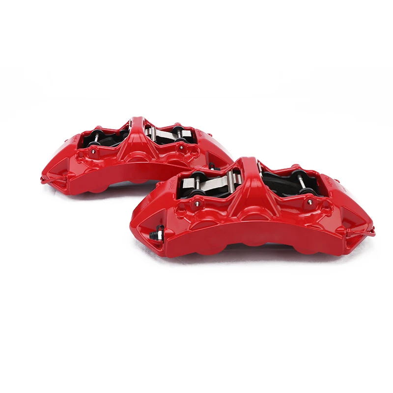Красный Автомобильный суппорт KOKO RACING с 6 горшками подходит для Mazda RX8 только 2 шт.