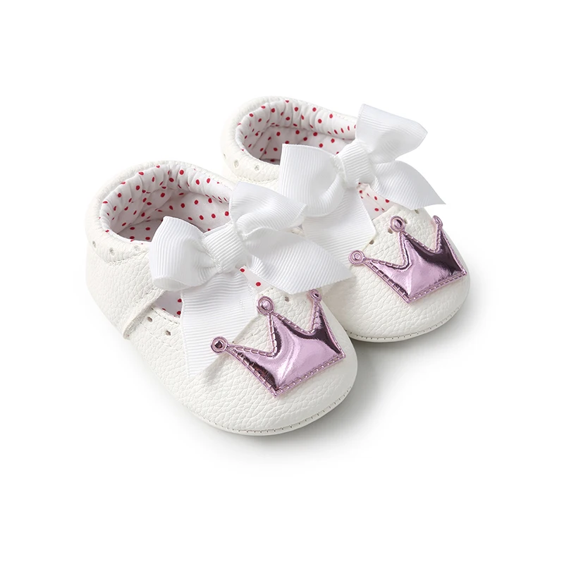 Новорожденный ребенок корона для девочек принцесса удобная мягкая подошва