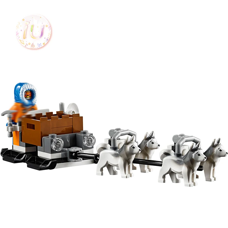 Legoings City Series Arctic Base Camp Set строительные блоки BELA 10442 подарки на день рождения игрушки