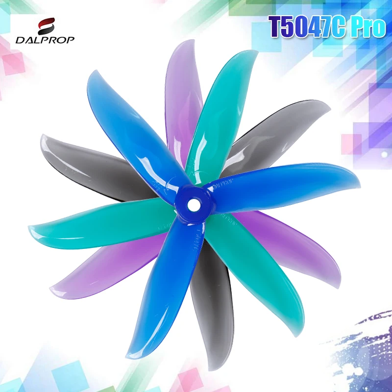 Dalprop CYCLONE T5047C T5047 Pro 5047 5 дюймов 3 лезвия/три лезвия Лопасти пропеллера совместимый