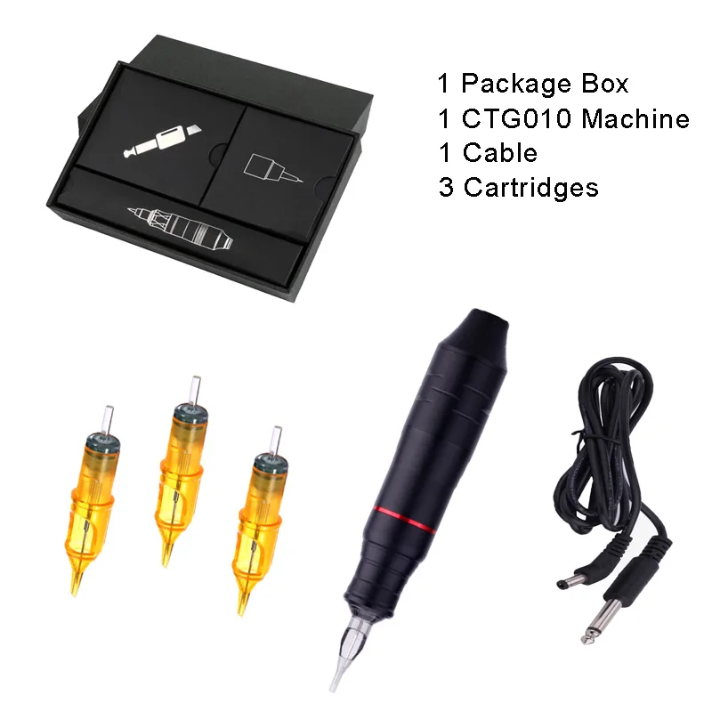 Профессиональная роторная тату машинка мотор для подводки затенения пистолет