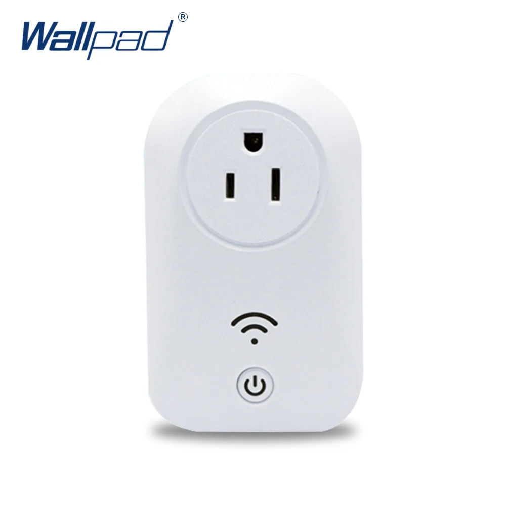 Умный дом WIFI US Plug Wallpad 100V-250V Iphone Ipad Android Ios Wifi Беспроводное управление 13A 16A