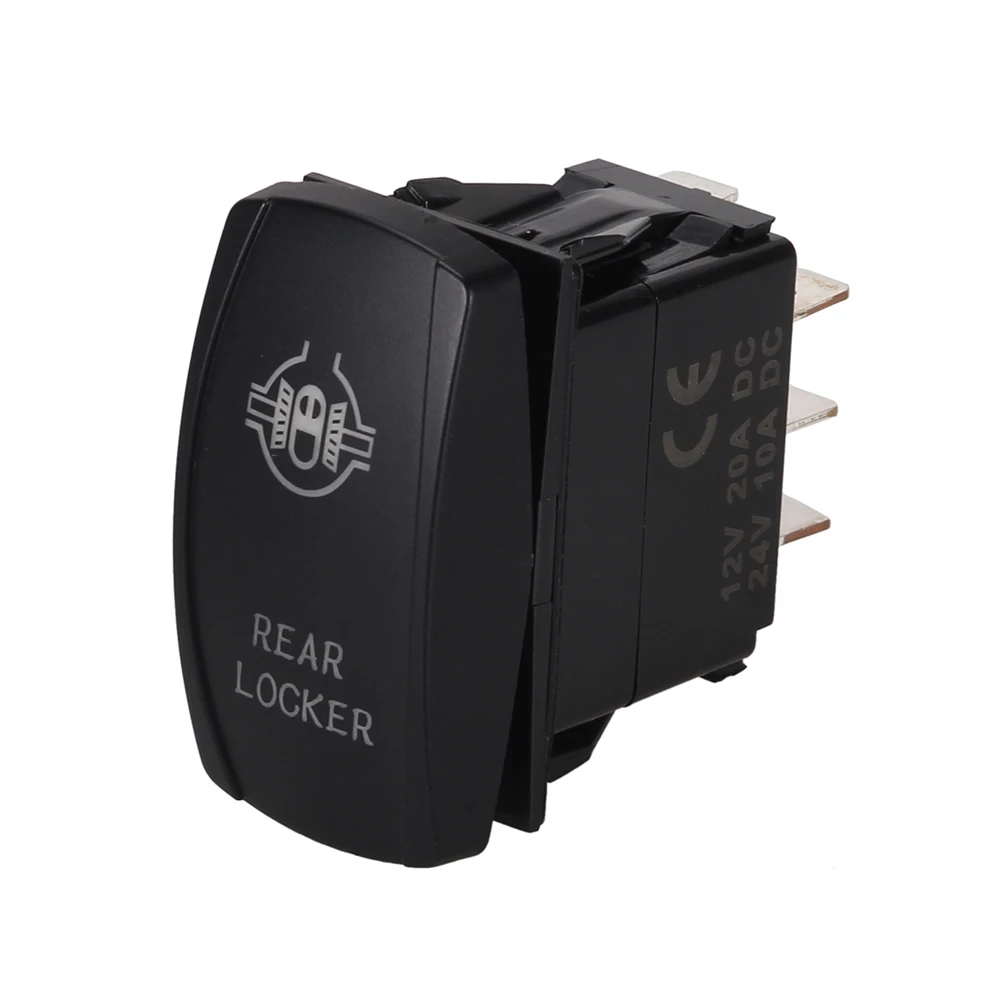 Универсальный автомобильный модифицированный Переключатель 7 Pin 12V 20A бар задний