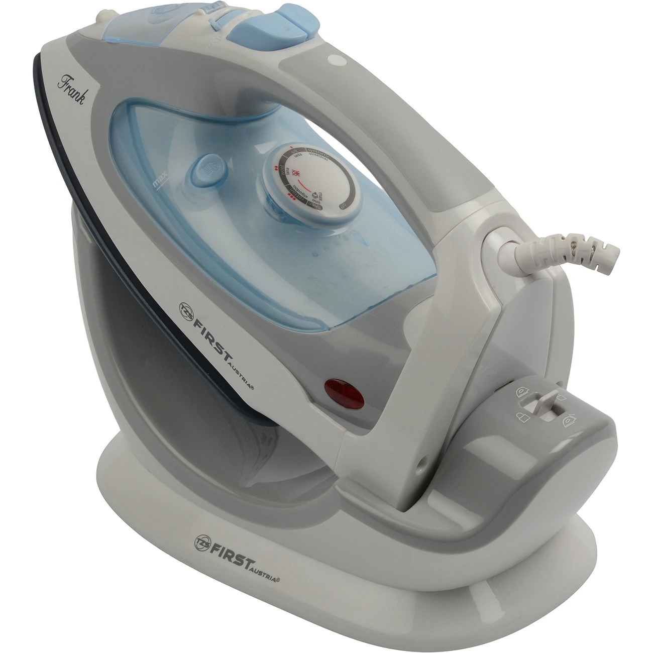 Утюг беспроводной FIRST FA 5633 2 BU (2200 Вт 180 мл голубой)|iron|iron firstwireless iron |