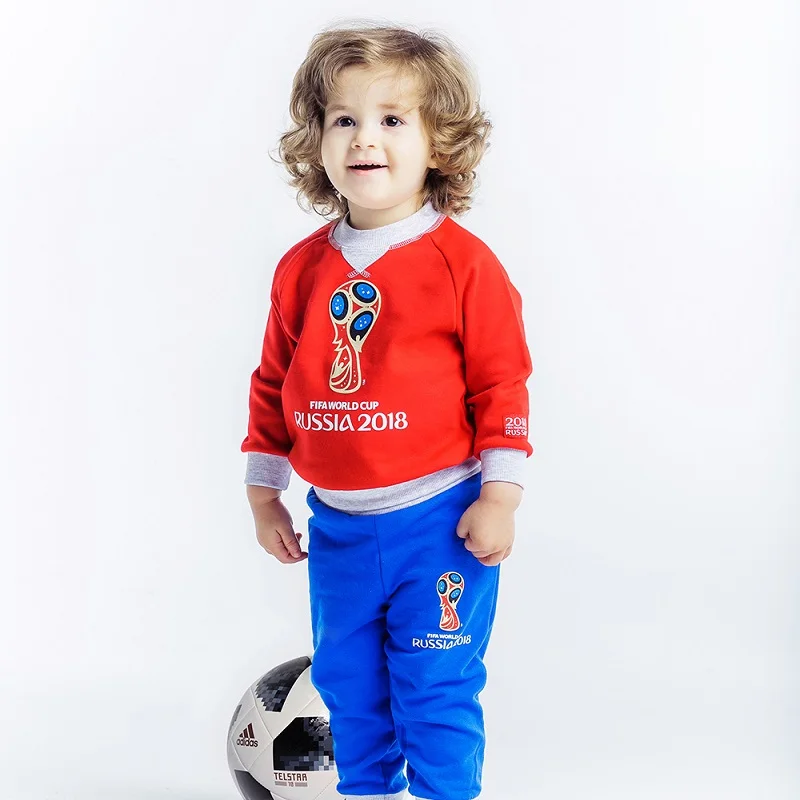Толстовки и толстовка FIFA WORLD CUP Россия 2018 для мальчиков F1 16pf детская одежда Блузка