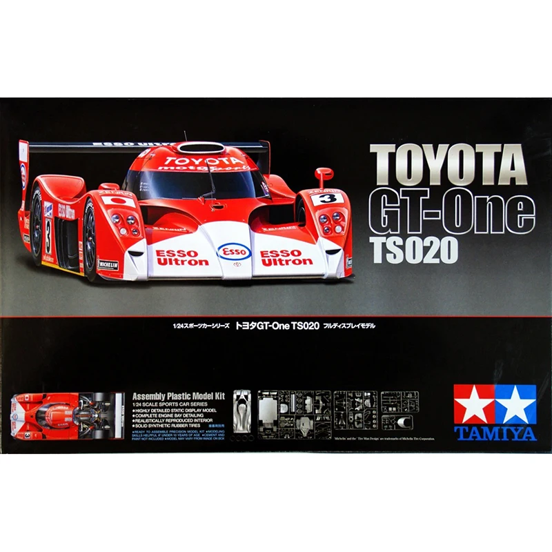 Тамия 1/24 TOYOTA GT One TS020 модель хобби 24222|Наборы для сборки моделей| |