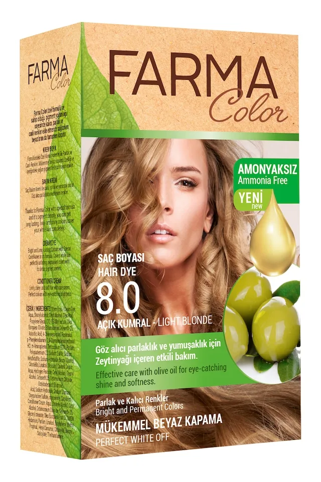 

Farmasi Farmacolor краска для волос 387152105 Light Auburn