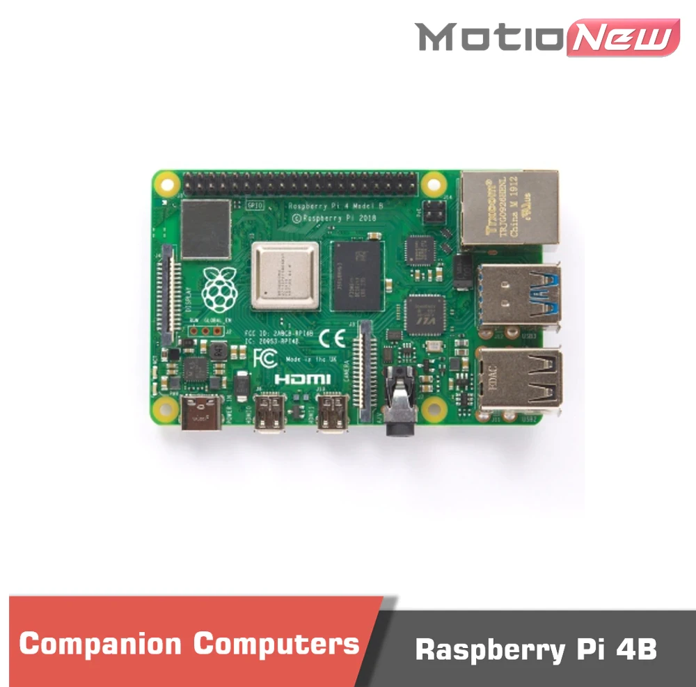 Плата для разработки Raspberry Pi 4 официальная оригинальная модель B ОЗУ 2 ГБ 8 4-ядерный