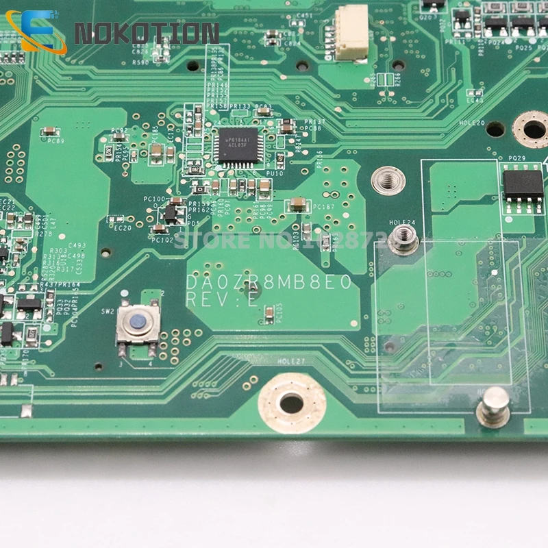 NOKOTION материнская плата для ноутбука acer aspire 5553 5553G DA0ZR8MB8E0 MBPV606001 основная плата разъем S1 DDR3 Бесплатный процессор