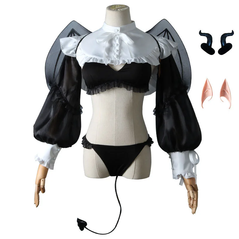 

Anime Rizu Kyun Cosplay Costume My DressUp Darling Marin Kitagawa Little Devil Cute Sexy Cosplay Costume Halloween Carnival Suit