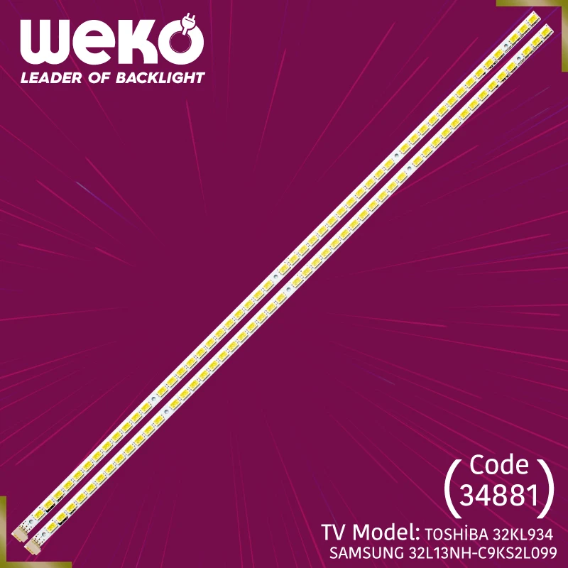 

TV LED BAR-STS320A08 _ 50 светодиодный _ REV.6 _ 100427-36,2 CM-50 светодиодный S всего 2 шт.