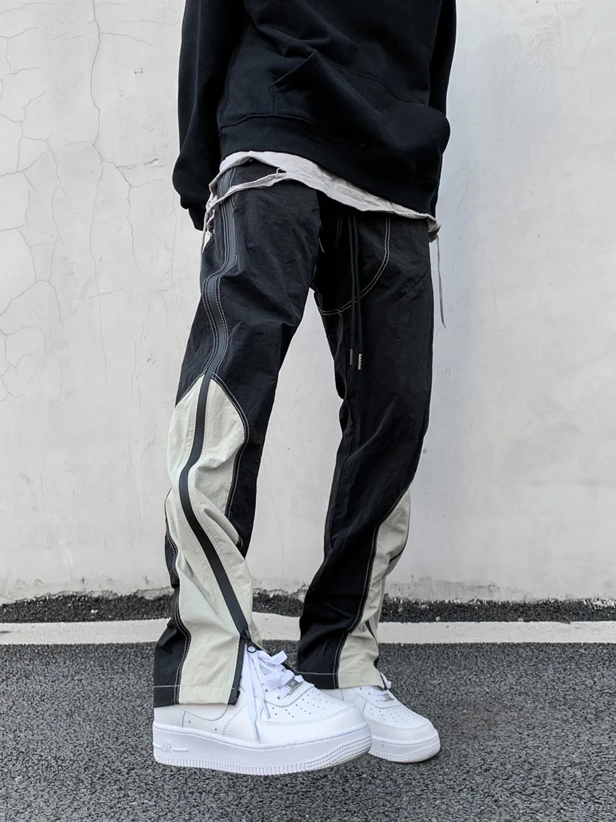 High Street Harajuku Pants Streetwear Trousers for Men Japanese Kanye Men's Fashion Hip Hop Luxury Clothing | Мужская одежда