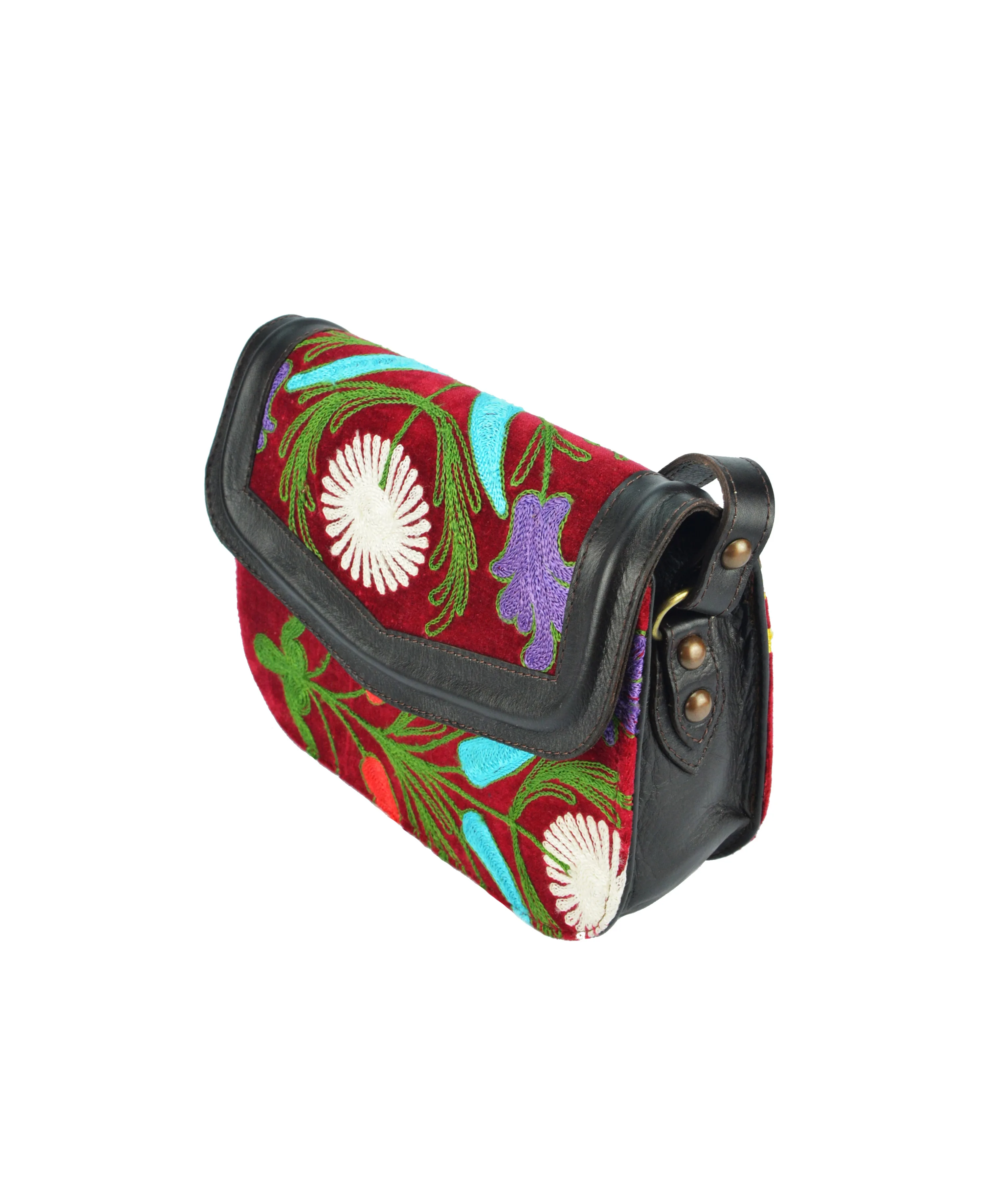 

Vintage Handmade Elegant Cross Bag designed with special fabric