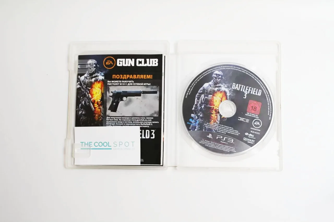 Диск Battlefield 3 (PS3) USED |