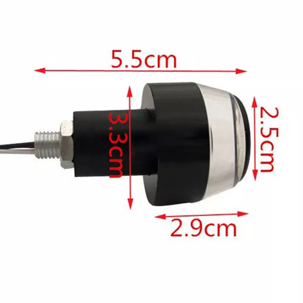 

1PCS Motorcycle LED Indicator Handle Light Signal Lamp Motorbike Turn Signal Light Super Bright Universal Motorbike Bulb