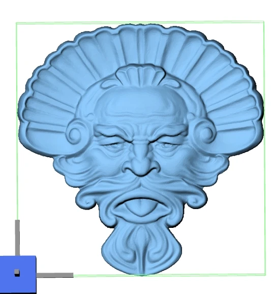 head neptune 3D STL|Фрезы по дереву| |