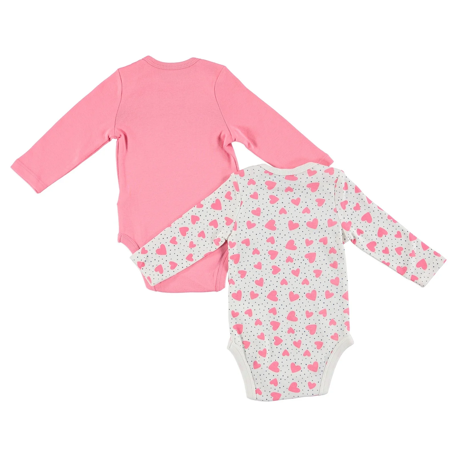 Ebebek HelloBaby/комплект из 2 предметов; боди с длинными рукавами и принтом