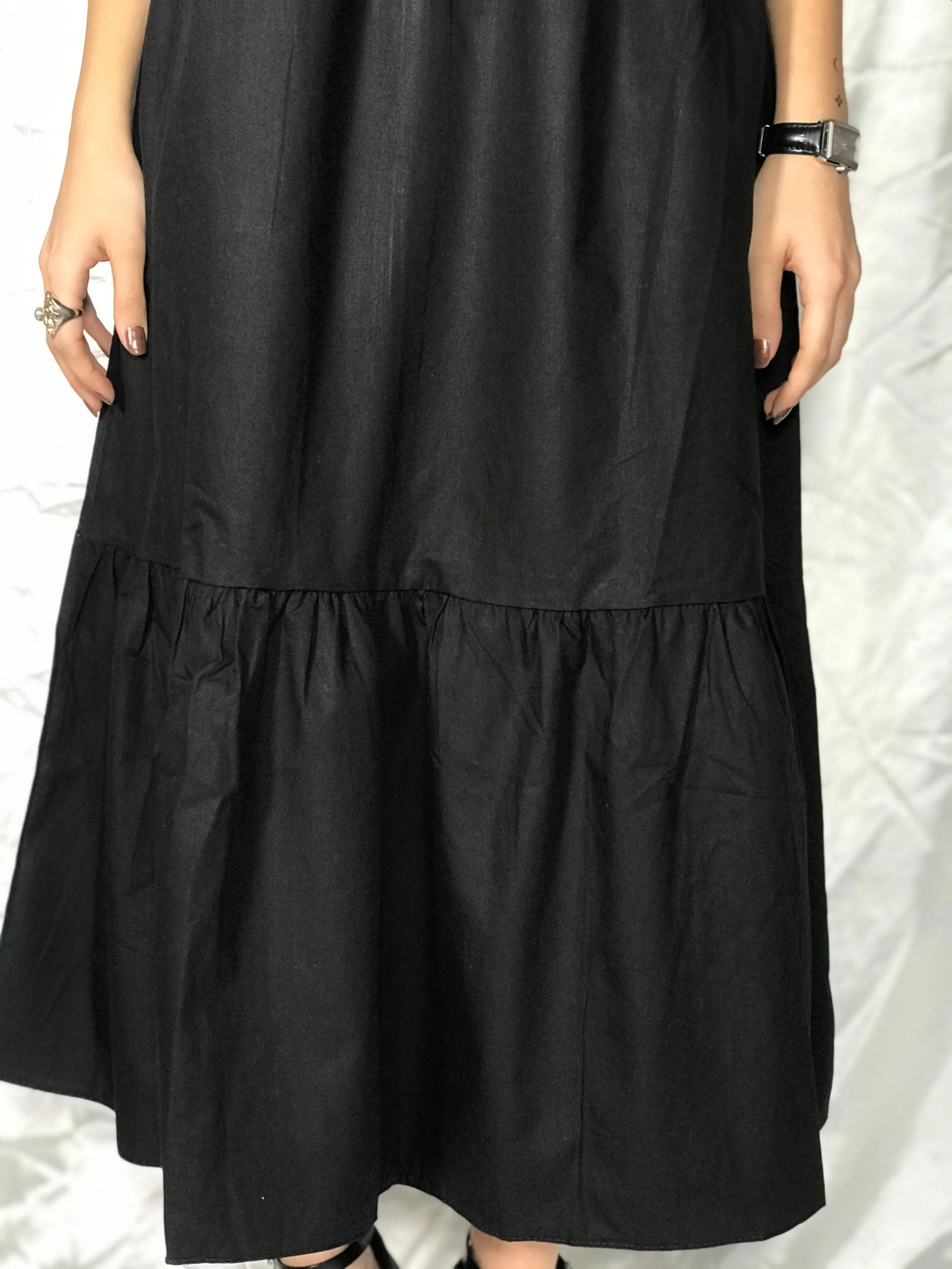 

Black Summer Long Dress , , Robe , Summer Dress , vestido de mujer , , Dress