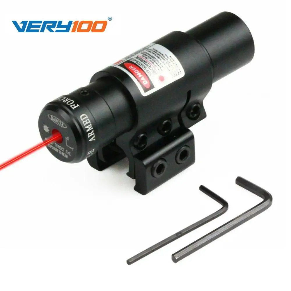 Тактический прицеливание красный лазерный точка зрения Вивер Пикатинни