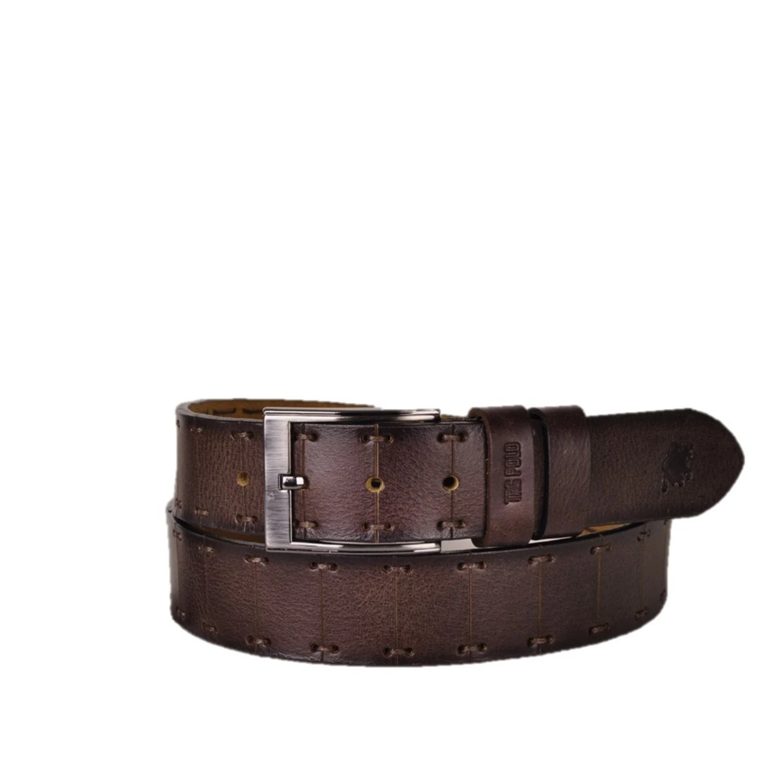 TRG POLO TRG0200 GENUINE LEATHER MEN BELT FOUR DIFFERENT COLORS