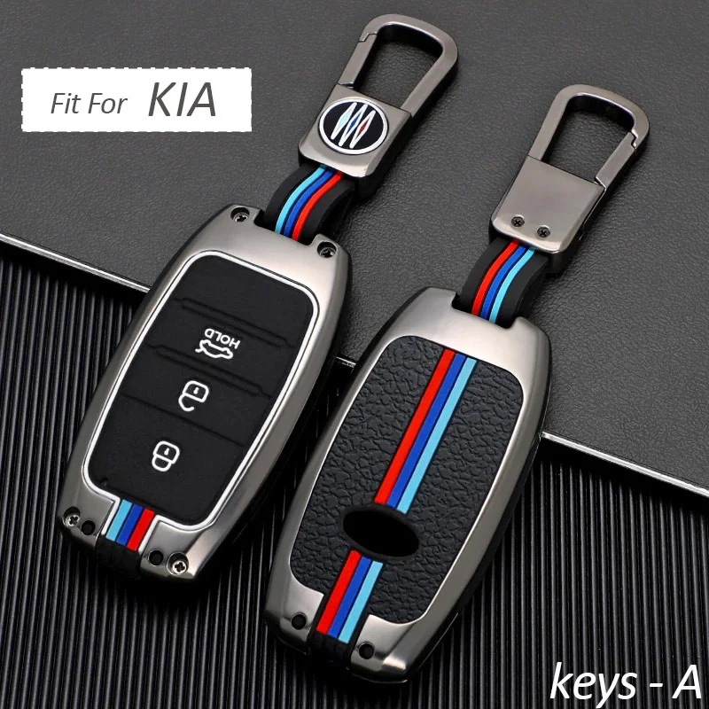 Funda de lujo para llave de coche, bolsa para KIA Seltos K2 K3 K4 K5 KX3 KX5 KX7 Sportage R RIO Carens Sorento L Cadenza