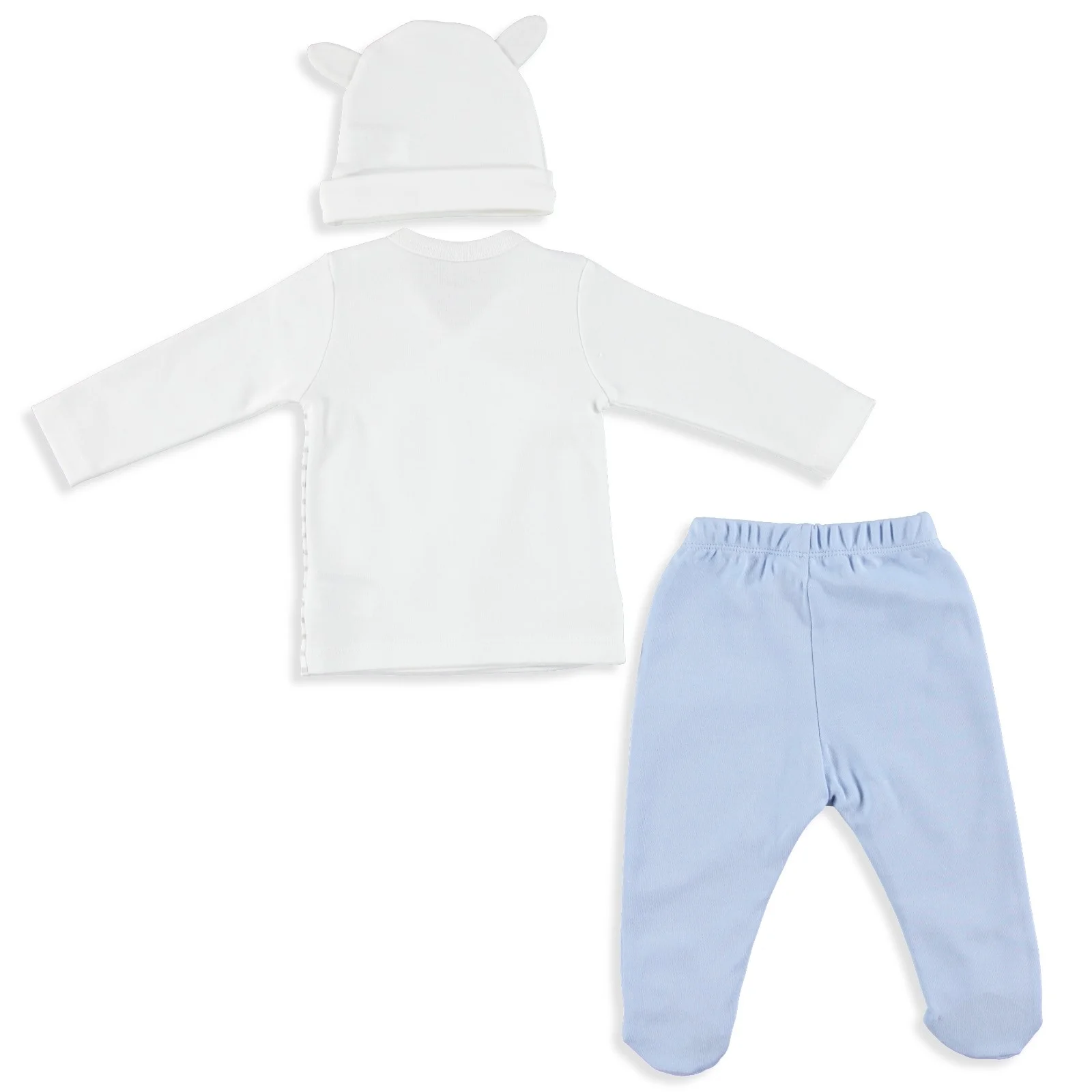 Ebebek HelloBaby/Боди для маленьких мальчиков с принтом Маленький Фишер комплект со