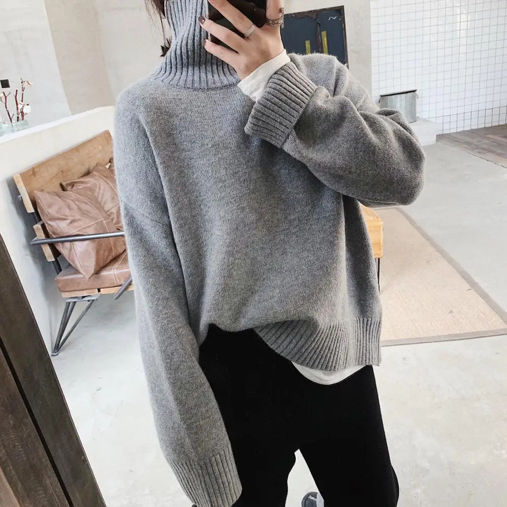 

new woman warm wool sweater loveMODA