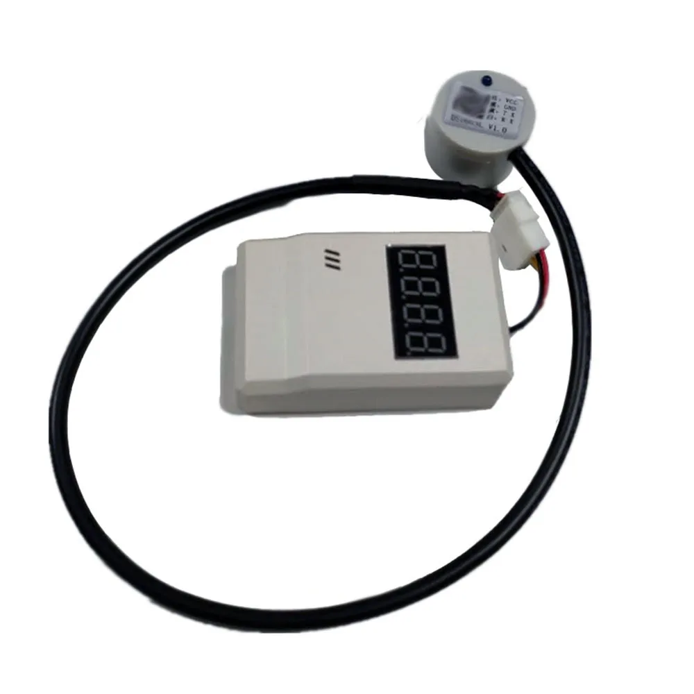 Taidacent Ultrasonic Liquid Level Sensors Water Level Detection Display Uart Serial Port Stainless Ultrasonic Level Detector