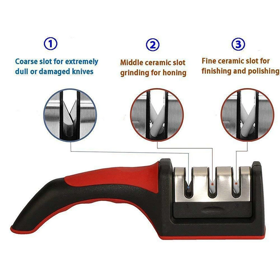 Точилка для ножей ножеточка ручная |