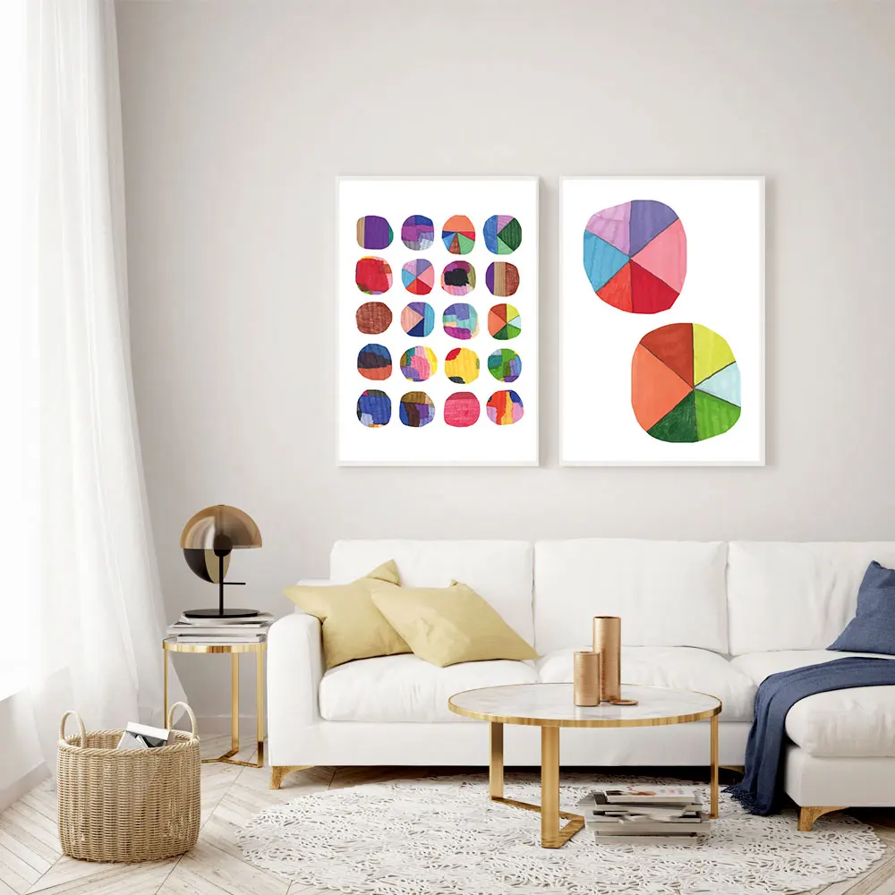 

Prism Carousel Poster Color Wheel Print Nursery Canvas Painting Educational On The Wall Art Kids Room Home Decor Bedroom Picture