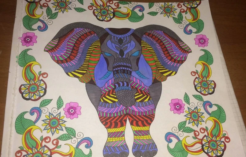 1 шт. 96 страниц Мандала для детей и взрослых цветок живопись книга снятие стресса