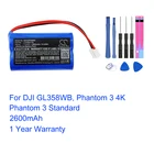 LGABB4186 RC03012 для DJI GL358WB Phantom 3 4K Phantom 3 Стандартный пульт дистанционного управления Замена Батарея Accu Bateri Akku емкостью Batteri