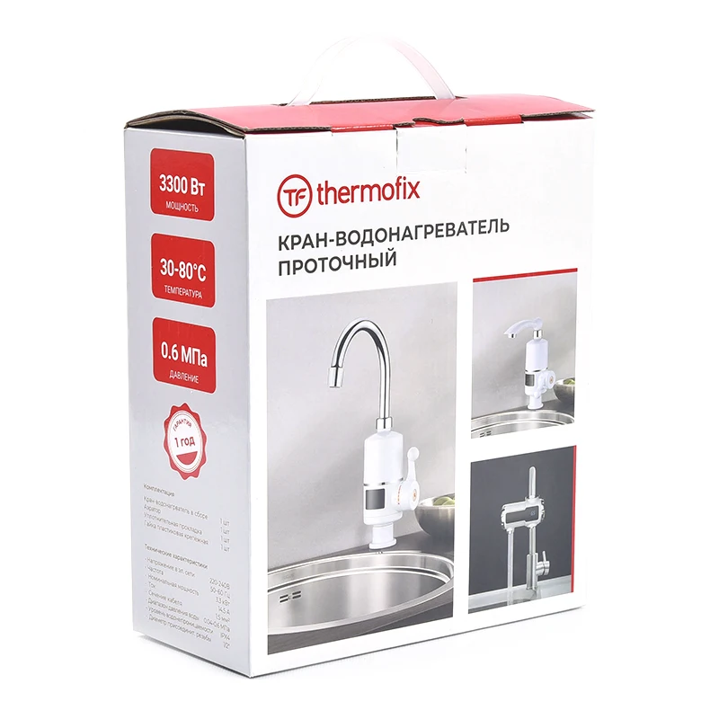 Водонагреватель Thermofix(КВ-12W) водонагреватель проточный электрический тэн для