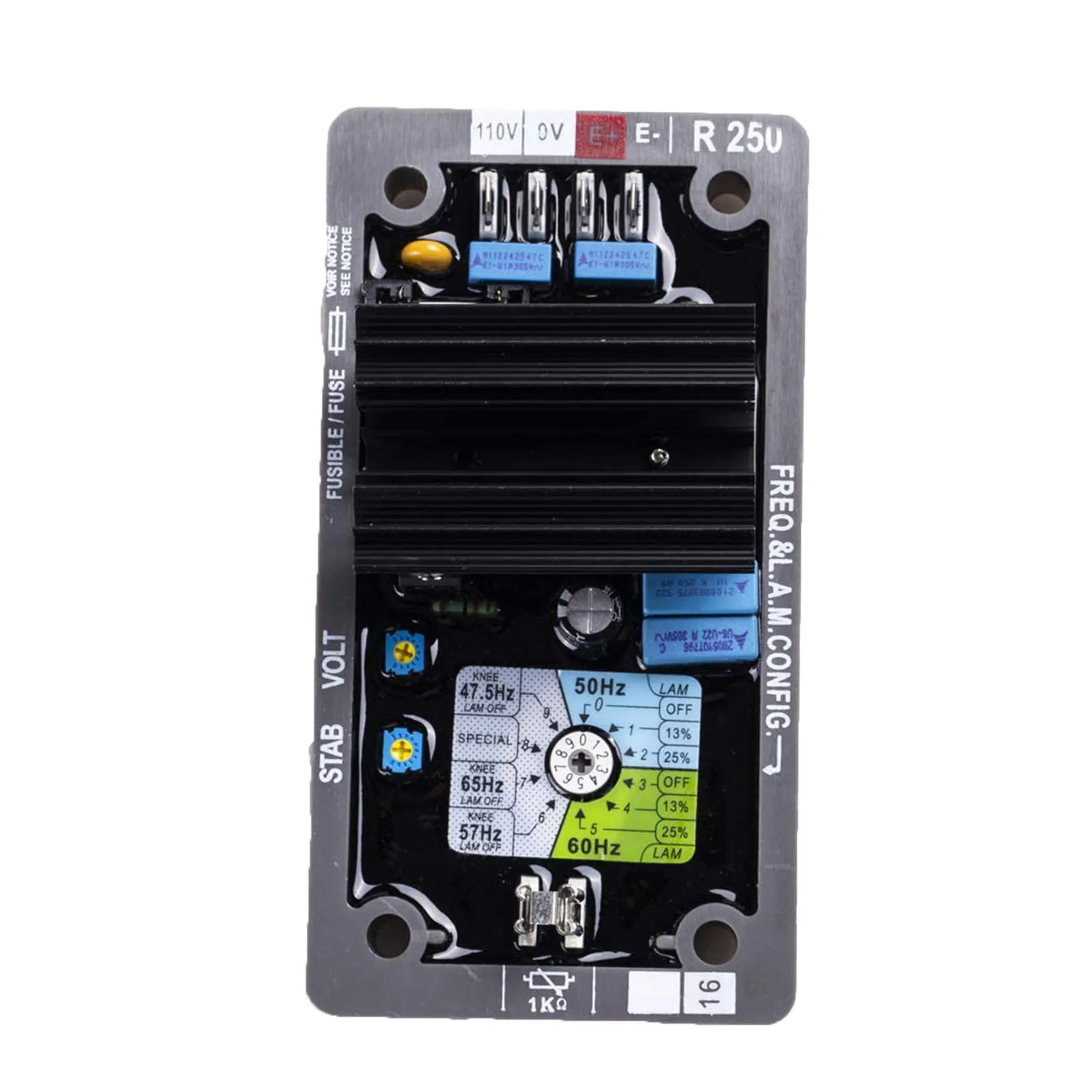 AVR R250 Application for Leroy Somer Alternator LSA44.2S75 LSA44.2M95 LSA44.2L12 LSA44.3 LSA44.2VS45 LSA44.2S7 LSA46.3 LSA47.2 |