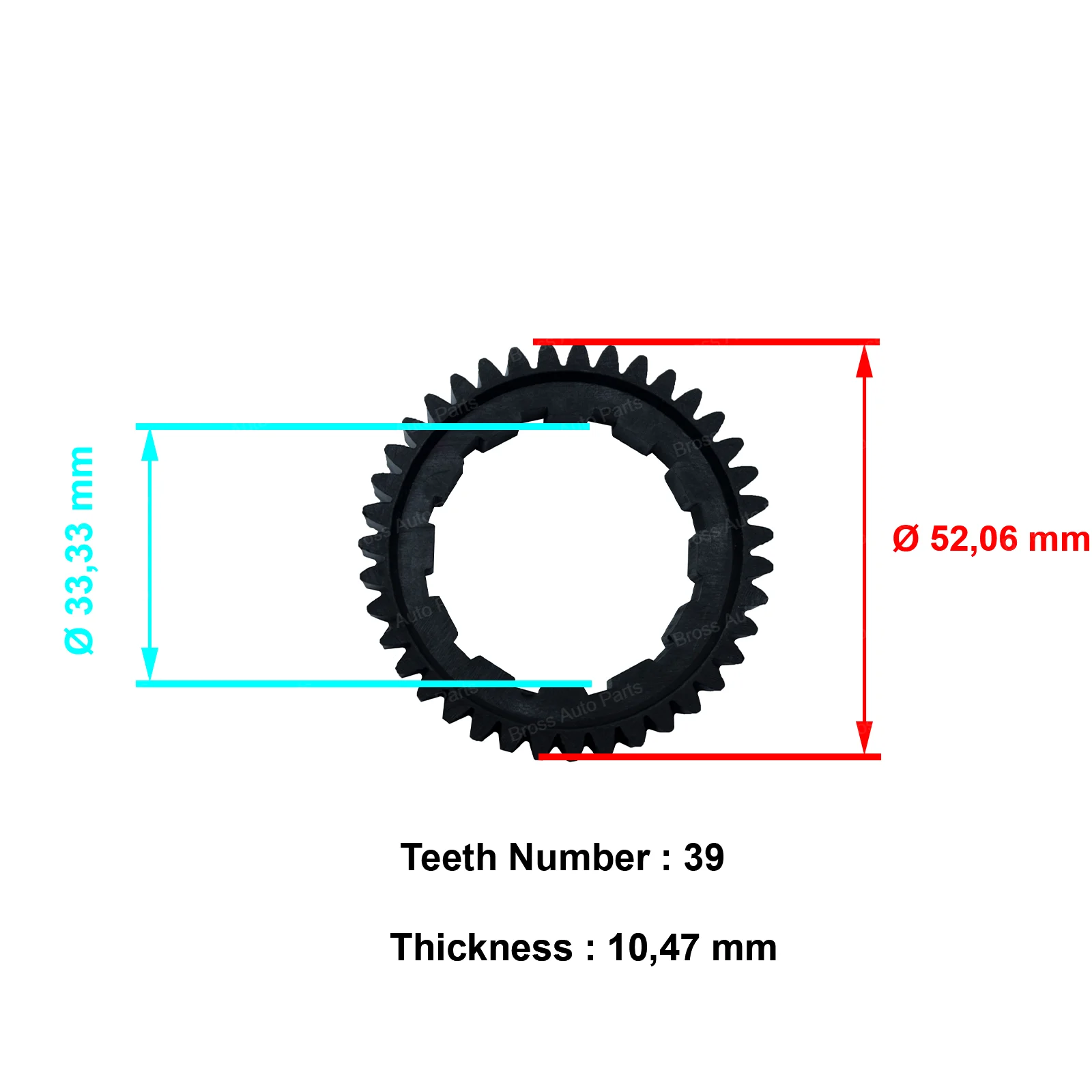 

Free Shipping Auto Parts New Electronic Parking Brake Actuator Motor Ring Gear 39-Teeth 34436782755A For BMW 7 E65 E66 E67 E68