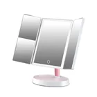 Зеркало для макияжа с подсветкой Xiaomi JordanJudy раскладное  Русская версия (NV549)