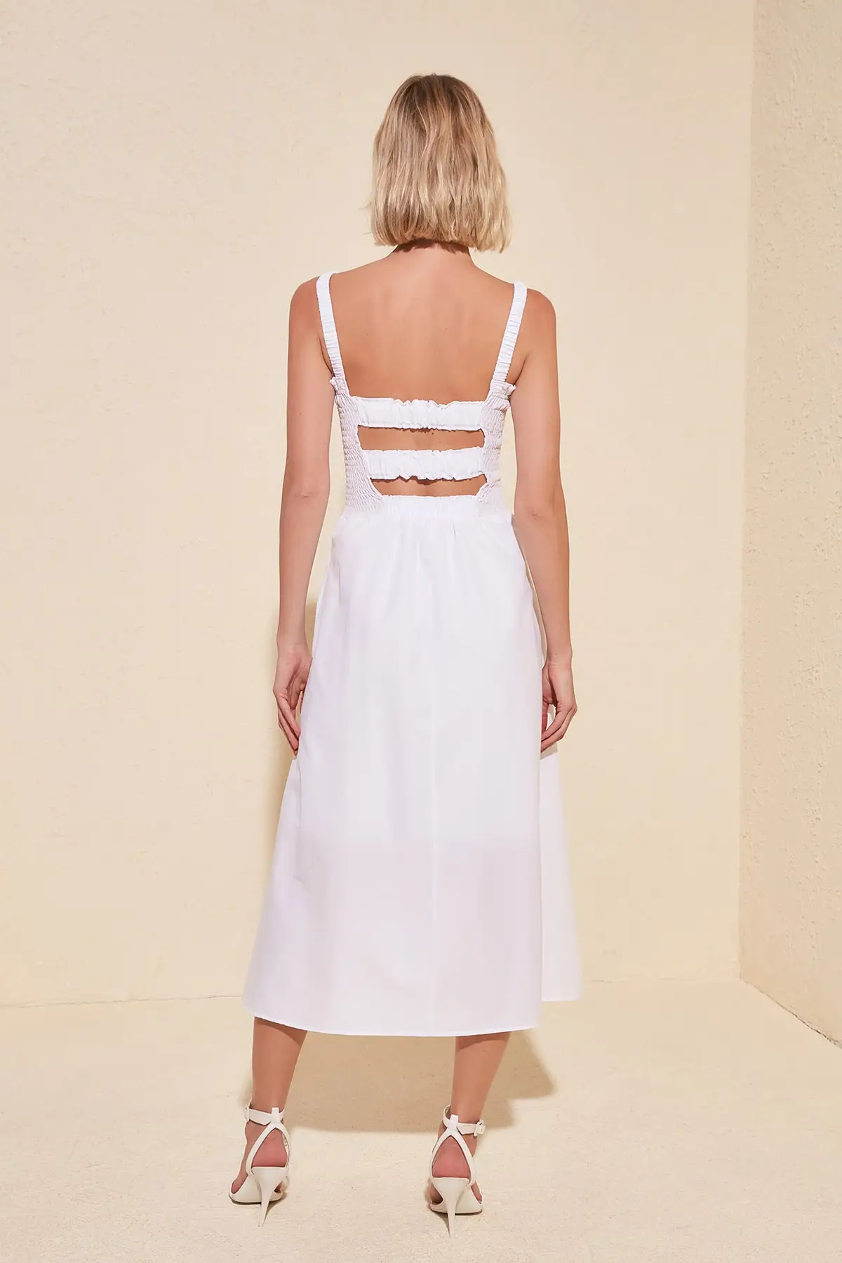 Платье с низким вырезом на спине TWOSS20EL1563|Женские платья| |