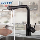 Смеситель для кухни с фильтром (краном) для питьевой воды Gappo G4390-10
