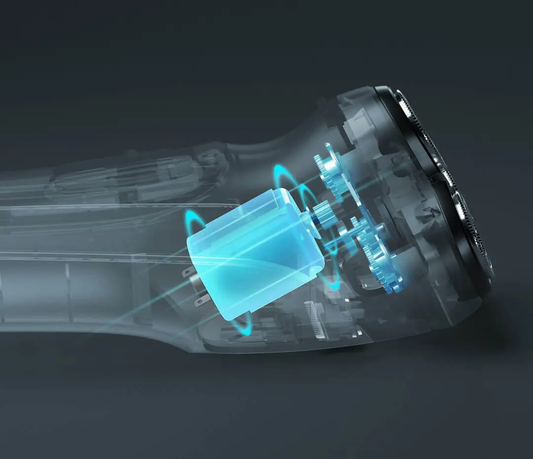 Электробритва Xiaomi ENCHEN 3D Electric Shaver BlackStone черный Нержавеющая сталь Мощность 5 W