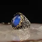 Камень Циркон 925 пробы Серебряное кольцо