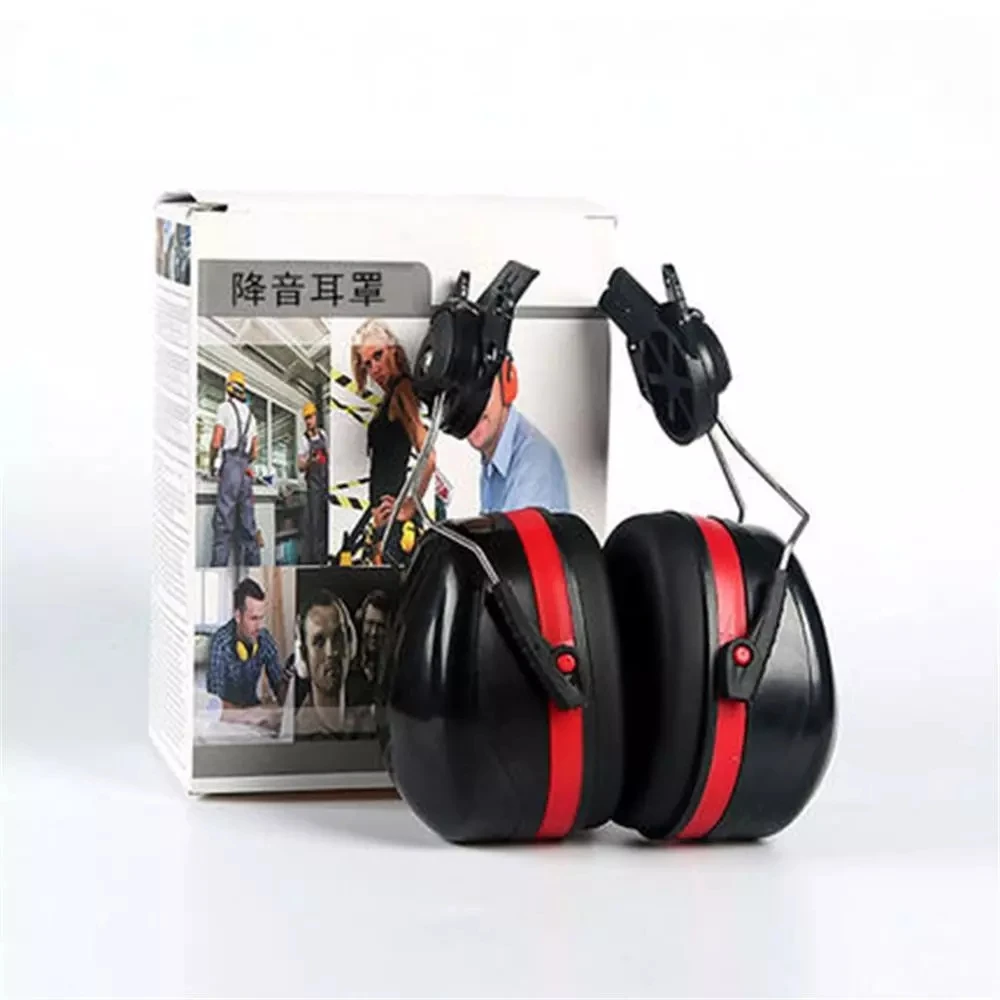 

Hard Hat Mounting Ear Muffs Cap Mount Protective Earmuffs Noise Reduction Ear Covers Noise-cancelling Ear Defenders Anti-Noise