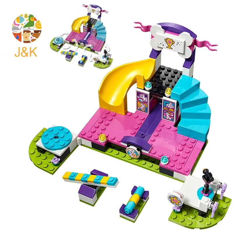 41300 202 шт Друзья серии Чемпионат щенков модель строительные блоки кирпичи