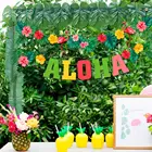 Ожерелье в виде цветка в гавайском стиле Wayfun, тропические Летние Гавайские украшения, товары для вечевечерние, искусственная Цветочная Гирлянда