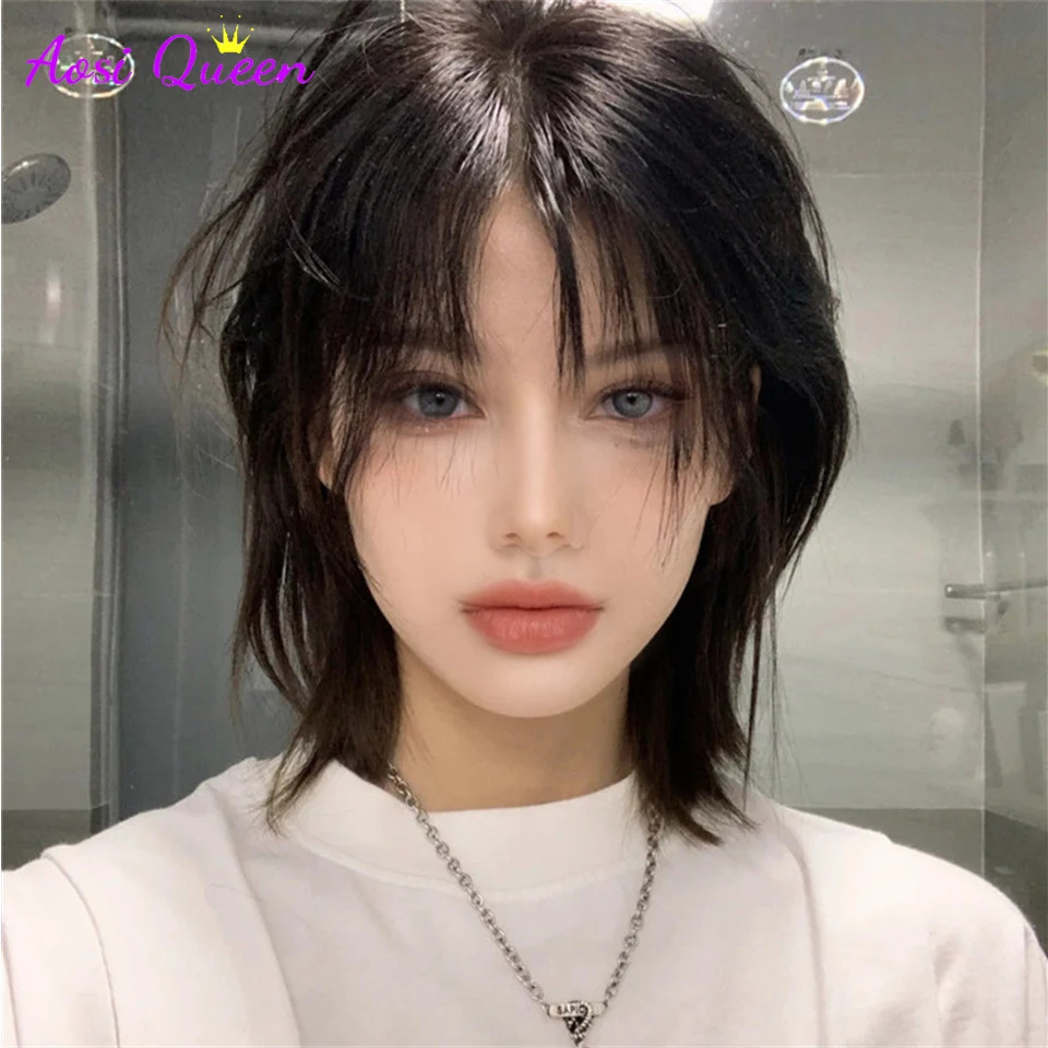 Matching Handsome Korean Natural Fluffy Net Red Cos Universal Realistic Wig